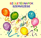 Születésnapok szervezése